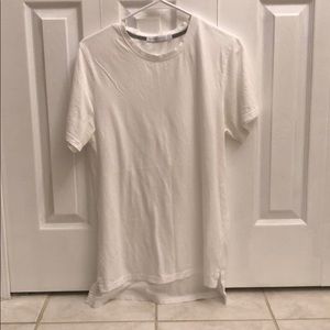 Elongated White T shirt